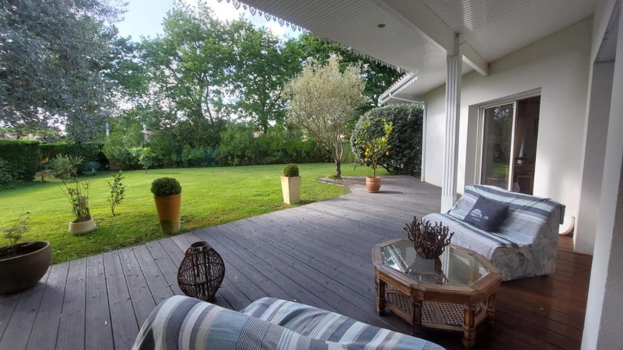 أنديرنو لي بان Agreable Maison Sur Le Bassin D'Arcachon المظهر الخارجي الصورة